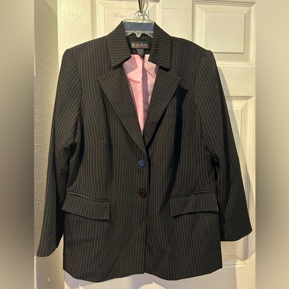 NWOT Stanley Blacker Pinstripe Blazer